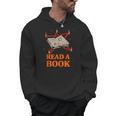 Read a Book Pentagram Satan Occult Goth Satanic Men Hoodie