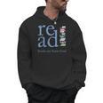 Read Because Books Are Brain Food Reading Rocks Literary Tee Men Hoodie