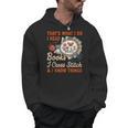 Read Books I Cross Stitch Sewing Stitcher Quilt Cross Stitch Men Hoodie