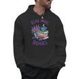 Read More Books Floral Book Reader Art Reading Lover Quote Men Hoodie