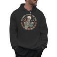 Read Books Be Kind Stay Weird Skull Bookish Boho Cute Men Hoodie