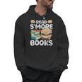 Read S'More Books Camping Reading Bookworm Book Lover Grunge Men Hoodie