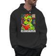 Readasaurus Reading Dinosaur Book Reader Bookworm Men Hoodie Readasaurus Reading Dinosaur Book Reader Bookworm Men Hoodie