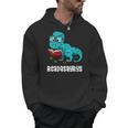 Readasaurus Reading Dinosaur Bookworm Book Reader Meme Men Hoodie Readasaurus Reading Dinosaur Bookworm Book Reader Meme Men Hoodie