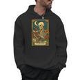 The Reader Skeleton Reading Books Tarot Card Dark Academia Men Hoodie The Reader Skeleton Reading Books Tarot Card Dark Academia Men Hoodie