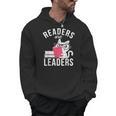 Readers Are Leaders Book Reading Men Hoodie
