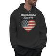 Reading Books Since 1776 American Reading Pride Men Hoodie
