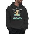 Reading Books Bookworm I Am a Book Dragon Men Hoodie