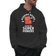 Reading Books Gives Me Superpowers Superhero Book Men Hoodie