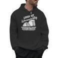 Reading Books Is Life Important Dinosaur Book Men Hoodie