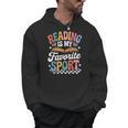 Reading Is My Favorite Sport Book Lover Quote Groovy Men Hoodie Reading Is My Favorite Sport Book Lover Quote Groovy Men Hoodie