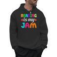 Reading Is My Jam Bookworm Books Teacher Bibliophile Men Women Kids Men Hoodie