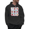 Reading Is My Jam Preppy Stawberry Bookworm Book Lover Nerd Men Hoodie