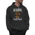 Reading Makes Me Feel Less Murdery Book Dragon Men Hoodie