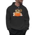 Reading Owl Art Men Women Kids Bookworm Book Lovers Men Hoodie