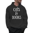 Reading Quote Cats & Books Reader Librarian Cat Mom Kitten Men Hoodie Reading Quote Cats & Books Reader Librarian Cat Mom Kitten Men Hoodie