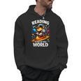 Reading Is Out Of This World Astronaut Book Lover Teacher Men Hoodie