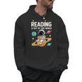 Reading Is Out Of This World Cute Astronaut Books Lover Men Hoodie Reading Is Out Of This World Cute Astronaut Books Lover Men Hoodie