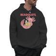 Readolotl An Axolotl That Read Many Books Axolotl Men Hoodie