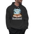 Readsalotl Axolotl Reading Cute Book Lover Bookworm Men Hoodie Readsalotl Axolotl Reading Cute Book Lover Bookworm Men Hoodie