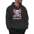 Readsolotl Axolotl Read Books Reading Book Lover Kids Men Hoodie Readsolotl Axolotl Read Books Reading Book Lover Kids Men Hoodie