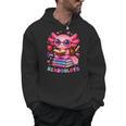 Readsolotl Axolotl Reading Book Lover Teacher Kids Men Hoodie