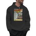 Retro Basketball Player Comic Book Style Dunker Graphic Men Hoodie