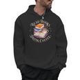 Retro Book Lover Coffee Drinking Reading Librarian Readers Men Hoodie