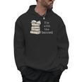 Retro I'm With The Banned Books Men Hoodie