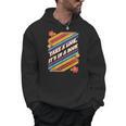 Retro Style Take a Look It's In a Book Men Hoodie