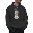 Robin Bird Reads Books Garden Backyard Birds Men Hoodie Robin Bird Reads Books Garden Backyard Birds Men Hoodie