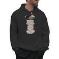 Robin Owl Bird Birds With Books Birdlover Animal Men Hoodie