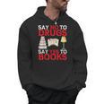 Say No To Drugs Say Yes To Books Red Ribbon Week Awareness Men Hoodie Say No To Drugs Say Yes To Books Red Ribbon Week Awareness Men Hoodie