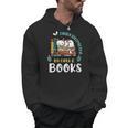 Saying About Books Easily Distracted By Cats And Books Men Hoodie