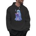 Scary Reading Book Lovers Halloween Costume Pastel Ghost Men Hoodie Scary Reading Book Lovers Halloween Costume Pastel Ghost Men Hoodie