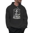 Skeleton Reading Book Club Just One More Chapter Crew Men Hoodie