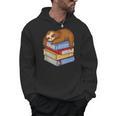 Sloth Napping On Book Stack Men Hoodie
