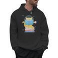 Space Cat Reading Book And Tea Space Cat For Men Women Kids Men Hoodie