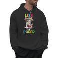 Spanish Reading Book Lover Sloth Maestra Leer Es Poder Men Hoodie
