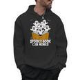 Spooky Book Club Member Halloween Bookish Ghost Lover Men Hoodie