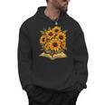Sunflowers Flowers Book Floral Men Hoodie