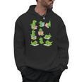 T-Rex Dinosaurs Reading Books Dinosaur Lover Men Hoodie