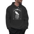 Tarot Card Raven Crow On Books Dark Academia Aesthetic Men Hoodie