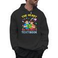 Teacher Heart Text Book For Men Women Men Hoodie Teacher Heart Text Book For Men Women Men Hoodie