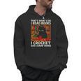 That's What I DO I Read Books Crochet Cat Men Hoodie