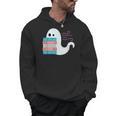 Threadless Grey Sky Chai Trans Book Pride Ghost Graphic Men Hoodie Threadless Grey Sky Chai Trans Book Pride Ghost Graphic Men Hoodie