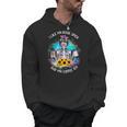 Tie-Dye Messy Bun Skull I Like My Books Spicy & My Coffee Men Hoodie