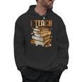 History Month I Teach Melanin Book Black Teacher Men Hoodie