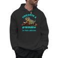 Unearth A Story At The Library Dinosaur Reading Men Hoodie