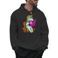 Unicorn Librarian For A Teacher Reading Book In School Men Hoodie Unicorn Librarian For A Teacher Reading Book In School Men Hoodie